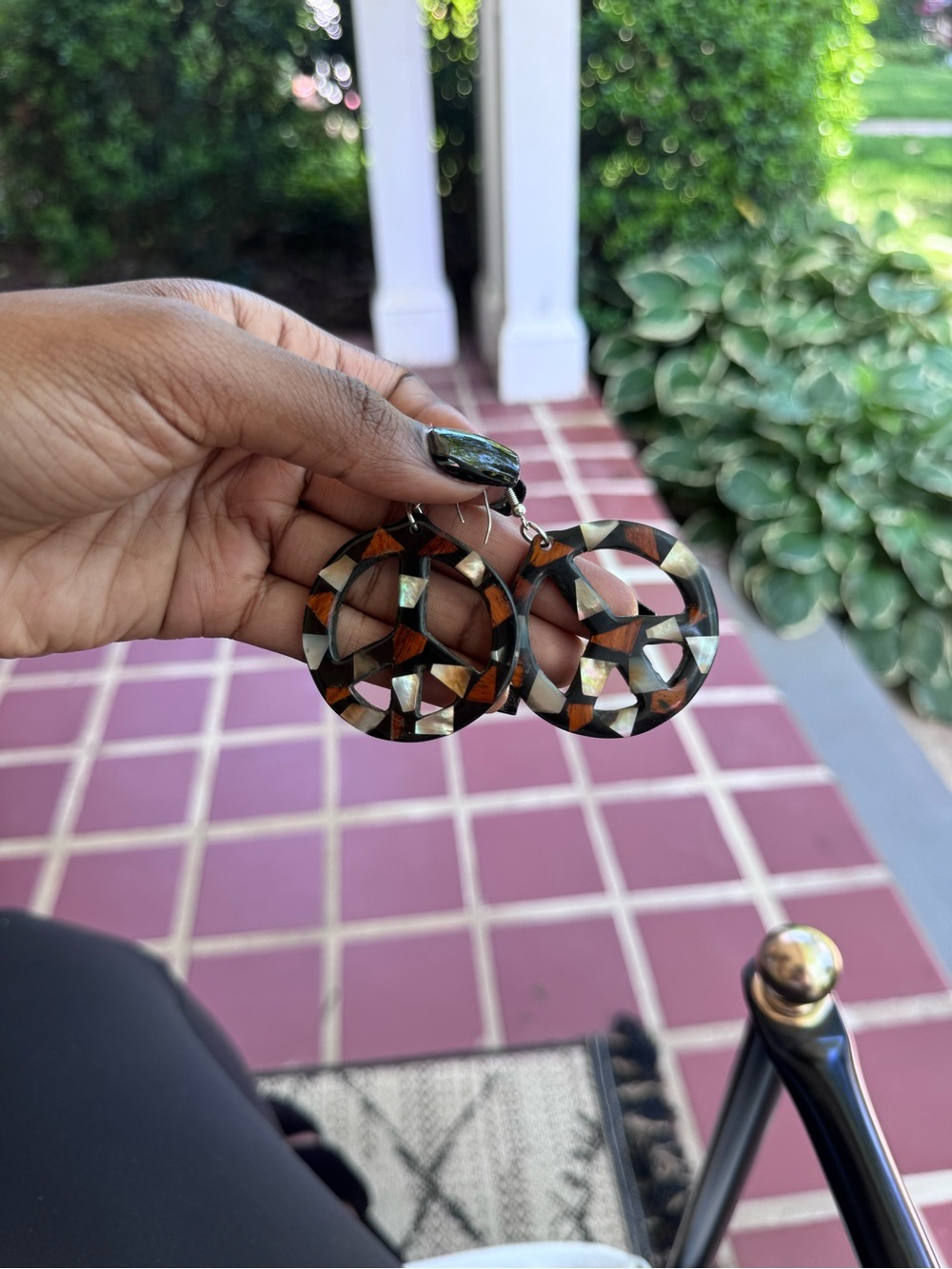 Peace and Love Earrings